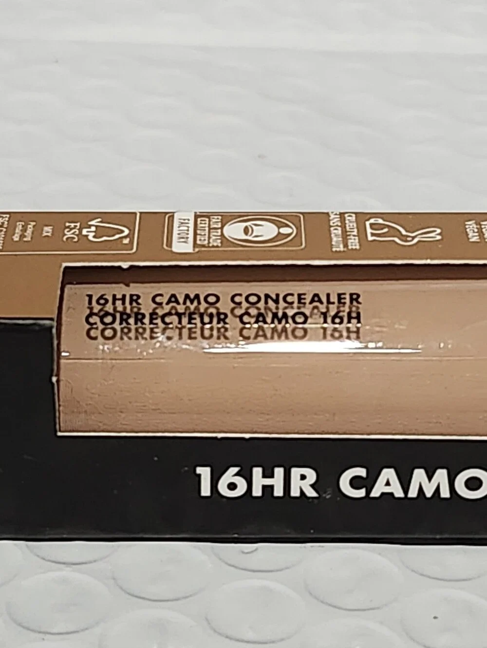 💋5/$25 ELF 16HR Camo Concealer - Tan Walnut